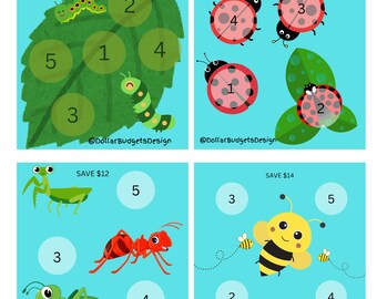Bugs Mini Savings Challenges / Digital Download