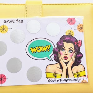 A5 Scratch Off Savings Challenge/ Scratch offs/ Savings Challenge