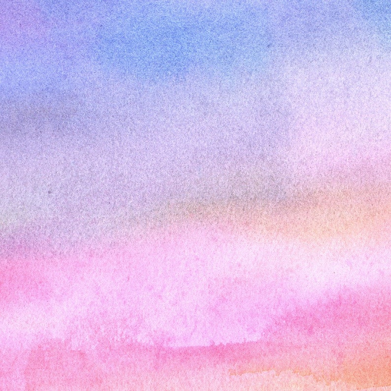 Island Sunset, Sailing, Watercolor Print, Sailboats, Island, Colorful Sky, Calm, Orange, Blue, Pink image 4