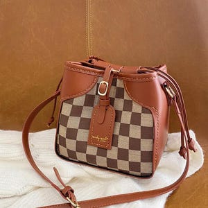 Sac à main bricolage sac fourre-tout kit de couture motif cuir PU Ensemble d'outils d'artisanat fait main cartable sac à main épaule pdf coudre propre cadeau d'anniversaire de vacances