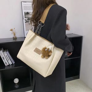 Sac fourre-tout à faire soi-même sac à main cartable kit de couture motif cuir PU Ensemble d'outils d'artisanat fait main sac à main épaule pdf coudre propre cadeau d'anniversaire de vacances