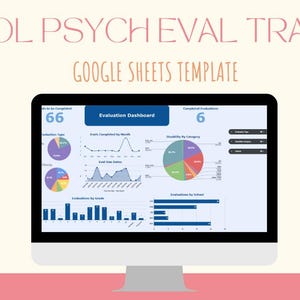 School Psychologist&#39;s Ultimate Evaluation Caseload tracker