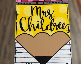 Customized Clipboards Hand-Painted