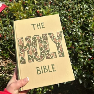 Custom hand-painted Bibles