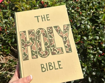 Custom hand-painted Bibles