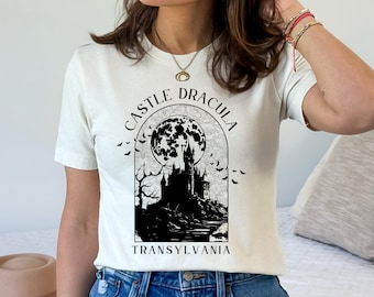 Vampire Shirt, Dracula Shirt, Dracula, Bram Stoker, Werewolf, Nosferatu, Halloween shirt,  Dracula Castle, Transylvania,