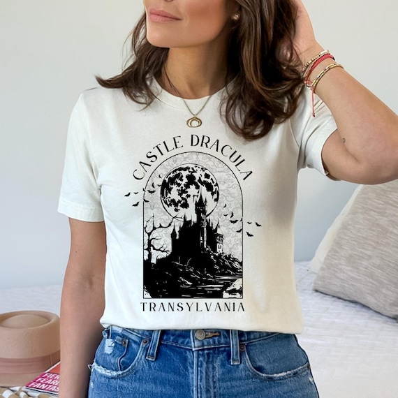 Vampire Shirt, Dracula Shirt, Dracula, Bram Stoker, Werewolf, Nosferatu, Halloween shirt,  Dracula Castle, Transylvania,