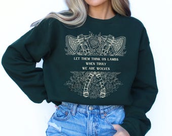 We are Wolves, Officially Licensed Road of Bones Sweatshirt