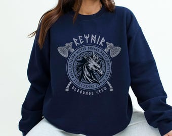 Reynir - Bloodaxe Crew Sweatshirt, Officially Licensed Road of Bones Sweatshirt