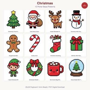 Hama Christmas - Etsy UK