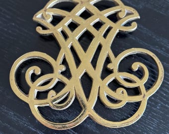 Vintage Brass Trivet