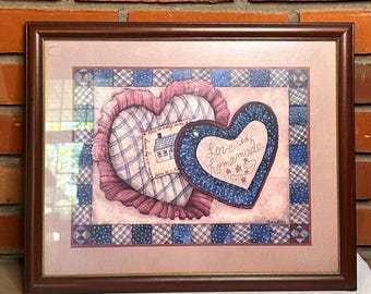 Vintage  &quot;Love Is Homemade&quot; by Robin Allen for Home Interiors