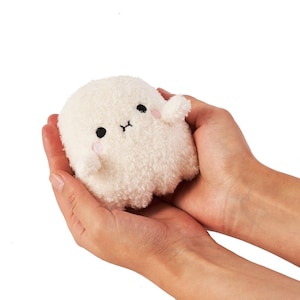 Ghost Fluffy Mini Plush Toy, Spooky Plush, Halloween Treat Present