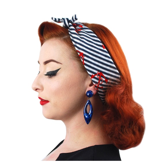 小物 50's style rockabilly striped tie Vintage 1950s 50s Rockabilly As Is Lurex Metallic Striped