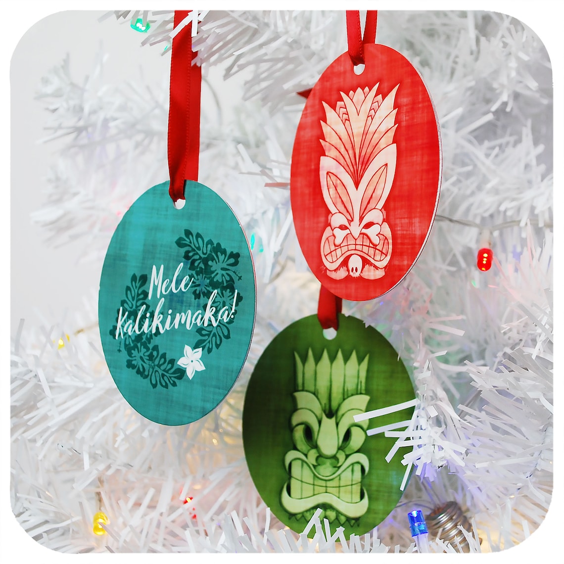 Mele Kalikimaka Christmas Decoration 