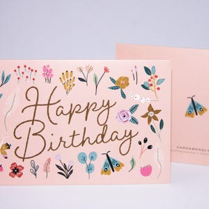 Floral Birthday Cards Set of 24 – Blank Inside Greeting Cards with Envelopes & Stickers – Bulk Birthday Card Pack for All Ages image 7