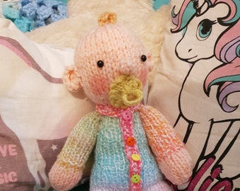 Patron tricoté pour bébé poupée Cutie