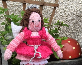 Little Fairy/Faery Doll Knitted Pattern