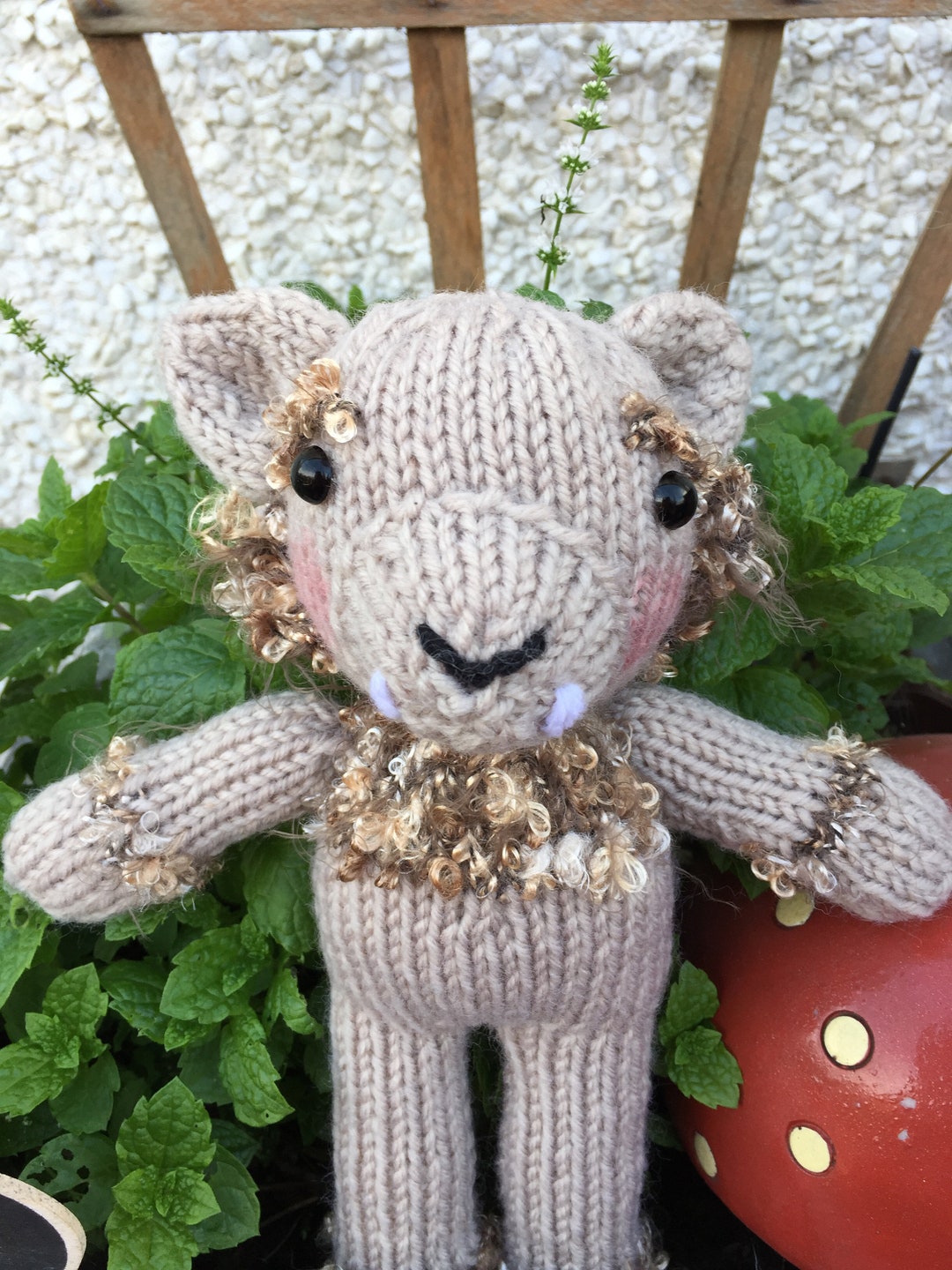 Walter Werewolf Knitting Pattern: Easy Flat-knit Plush Toy (PDF Pattern ...