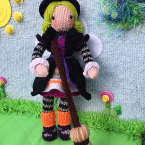 Willow the Witch Doll Knitted Pattern image 10