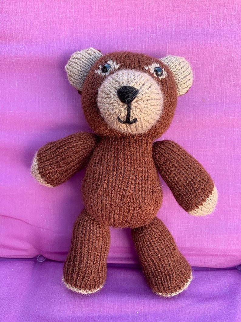buddy bear knitting pattern
