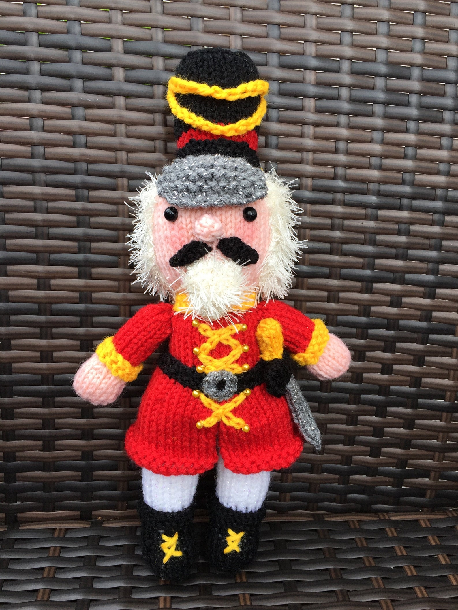 Christmas Nutcracker Knitting Pattern Etsy UK