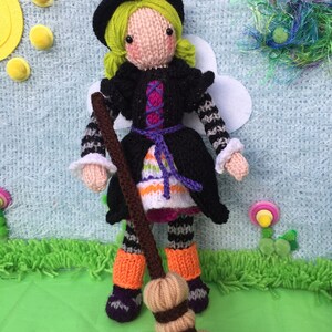 Willow the Witch Doll Knitted Pattern image 7