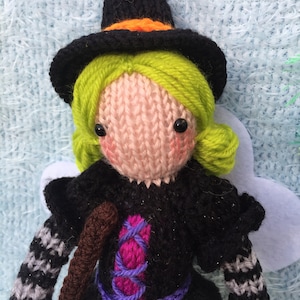 Willow the Witch Doll Knitted Pattern image 6