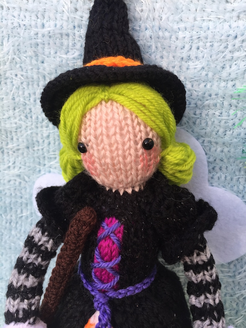 Willow the Witch Doll Knitted Pattern image 6