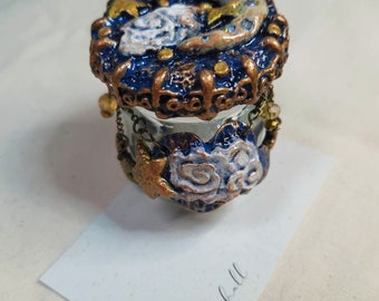 Minature moon and stars themed jar