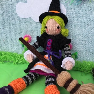 Willow the Witch Doll Knitted Pattern image 9