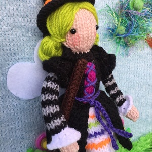 Willow the Witch Doll Knitted Pattern image 3