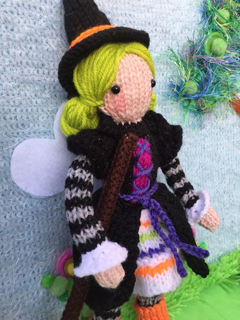 Willow the Witch Doll Knitted Pattern image 3