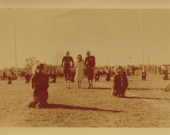 Kodacolor Print Football Players, Homecoming, Senior Day, 1948