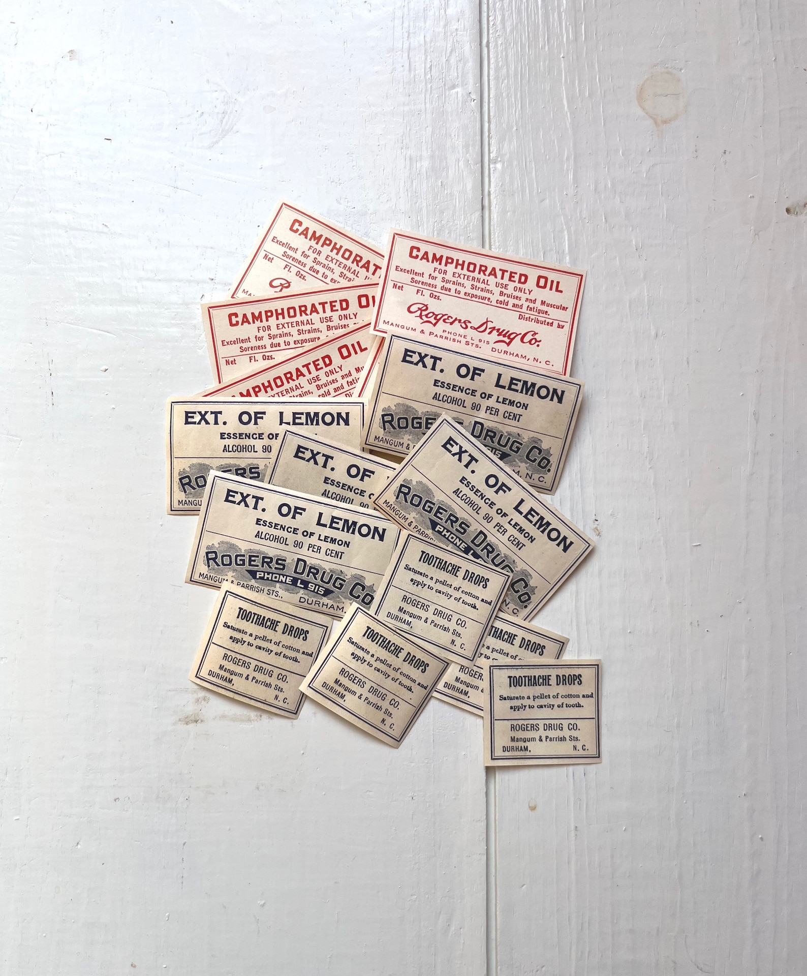 Vintage Medicine Bottle Labels Apothecary Labels New Old Stock Etsy
