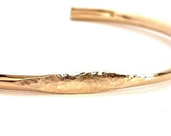 Signet Cuff Bracelet 14k Gold Filled