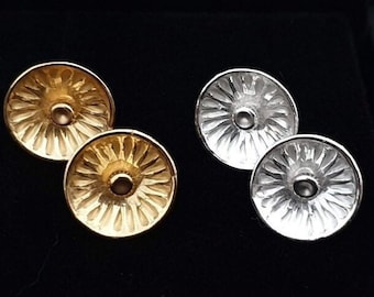 Corrugated Earrings - 1/2" Versatile Earrings - Minimalist Earrings - 925 Silver Earrings - 14k Vermeil Earrings -SN152247171218