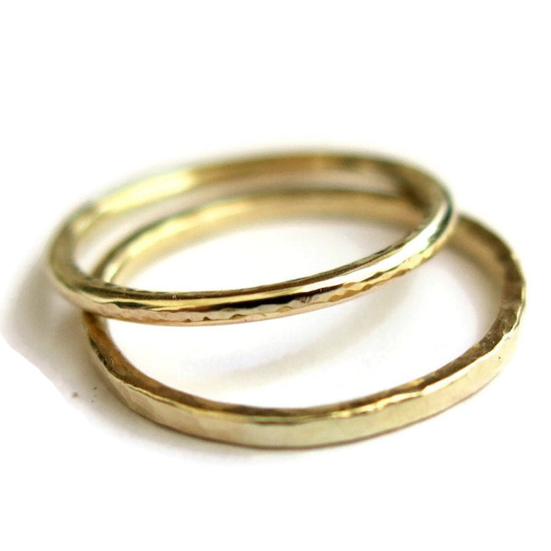 14k Gold Timeless Wedding Ring image 1