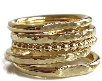 14k Gold Anniversary Rings