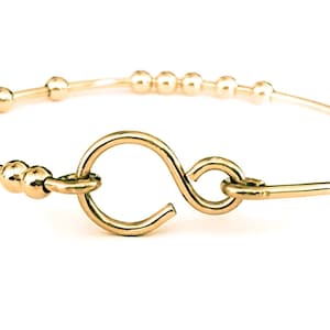 18 Chai bracelet Good Luck Bracelet Symbolic Bracelet 14k Gold Filled Bracelet Handmade Jewelry image 1
