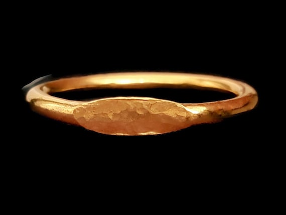 Verjaardag Ring Graduation Ring Sieraden Ringen Zegelringen 18k Gouden Zegel Ring Handgemaakte Ring 