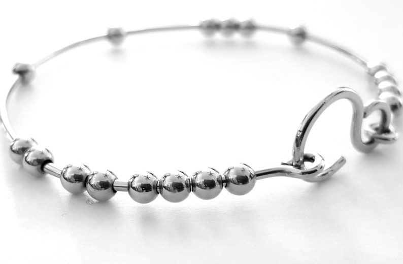 18 Chai Bracelet Silver Bracelet Good Luck Bracelet Handmade Jewelry image 3