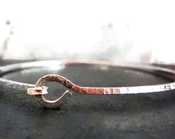 Silver Knotted Bracelet