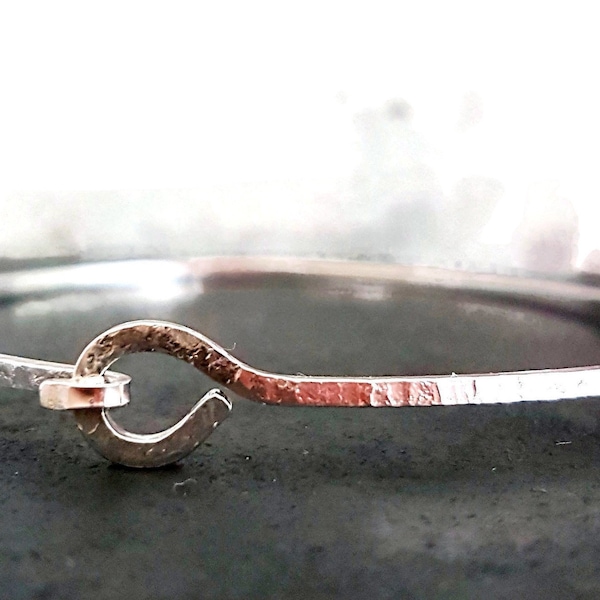 Knotted Bracelet - 925 Sterling Silver Bracelet - Friends Bracelet - Anniversary Bracelet