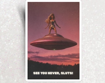 Sarcastic Bad Barbie Slut Funny Sticker
