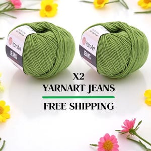 Amigurumi Yarn, Yarnart Jeans Yarn, Crochet Yarn, Baby Yarns, Cotton Yarn, DIY Baby Toys, Doll Yarn, Crochet Toys Animal, Cotton Yarn,