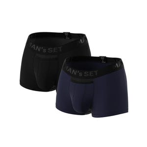 Herren AirFlow Boxer Briefs 2er-Pack : Kühlende Baumwollmischung Badehose