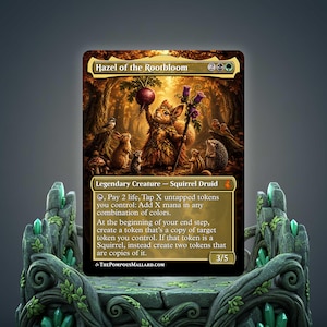 mtg hazel commander deck of the Rootbloom  Custom   ElkoyTCG Hazel of the Rootbloom [#0002