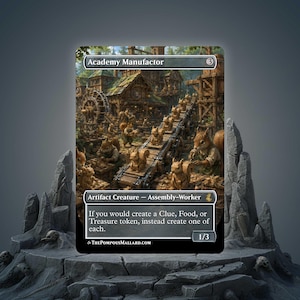 Academy Manufactor Proxy (Squirrel Themed) | Custom Art MTG Proxies - Compatible with Magic: The Gathering