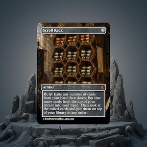 Mtg Scroll Rack - Etsy